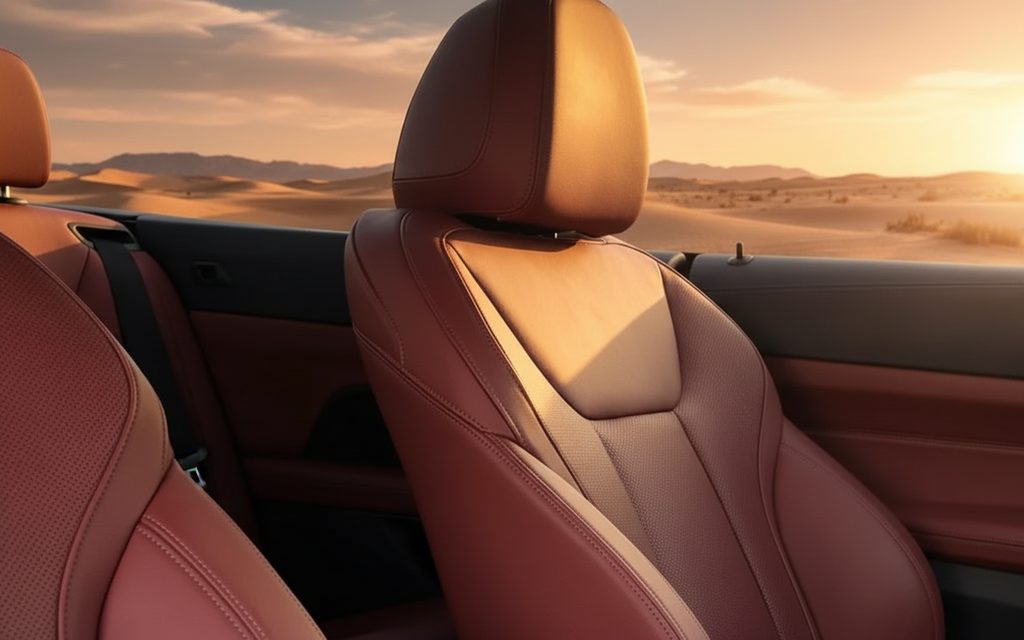 Bmw 430 2024 leather seats and cabin – rental in Dubai