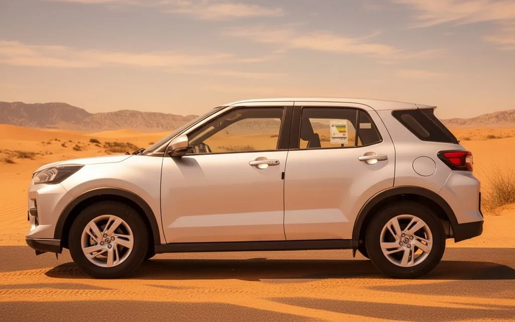 Toyota Raize 2023 Silver side profile