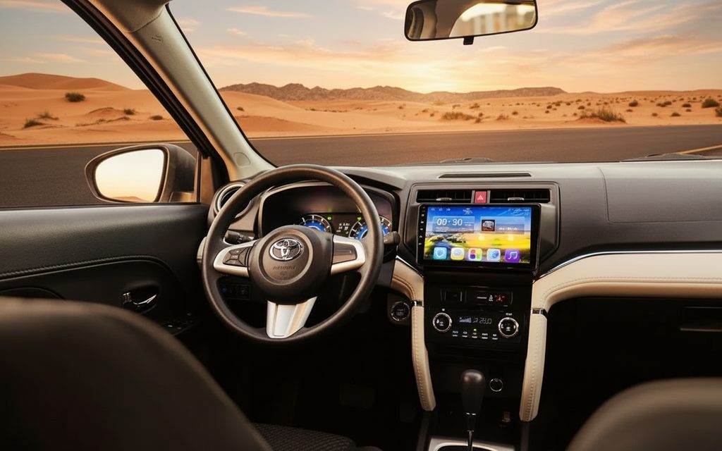 Toyota Rush 2023 interior view showing trim