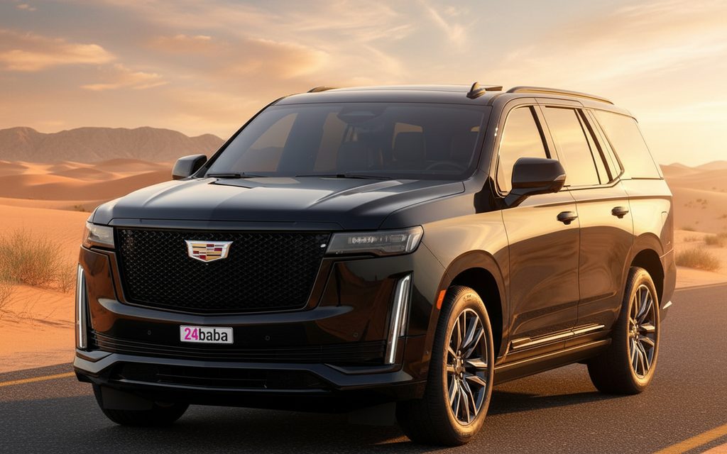 Cadillac Escalade 2022 Black cover image – rental in Dubai