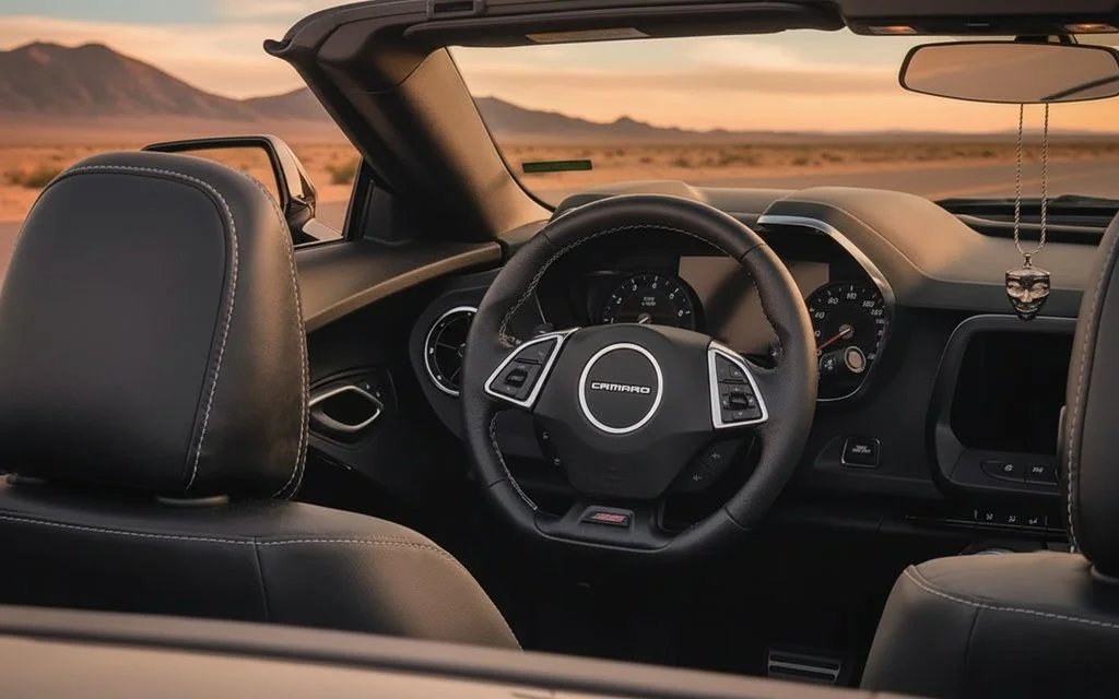 Chevrolet Camaro 2024 interior view showing trim