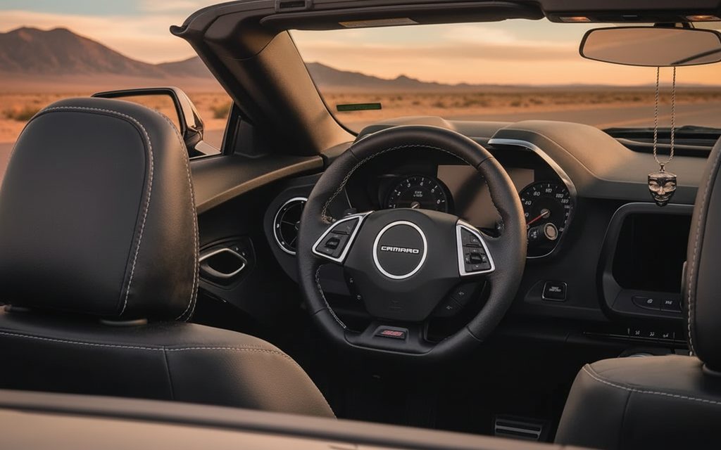 Chevrolet Camaro 2024 interior view showing trim