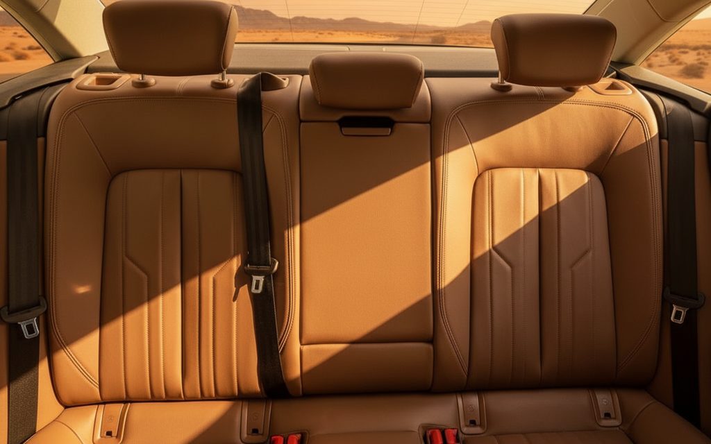 Audi A6 2022 leather seats and cabin