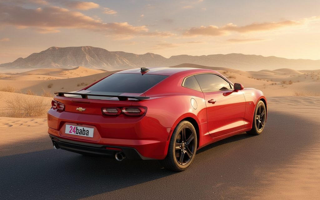 Chevrolet Camaro 2020 Red rear view showing taillights