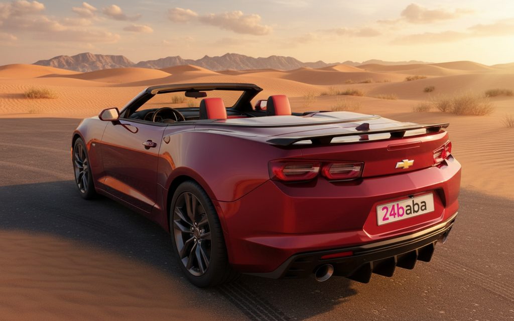 Chevrolet Camaro 2020 Red rear view showing taillights