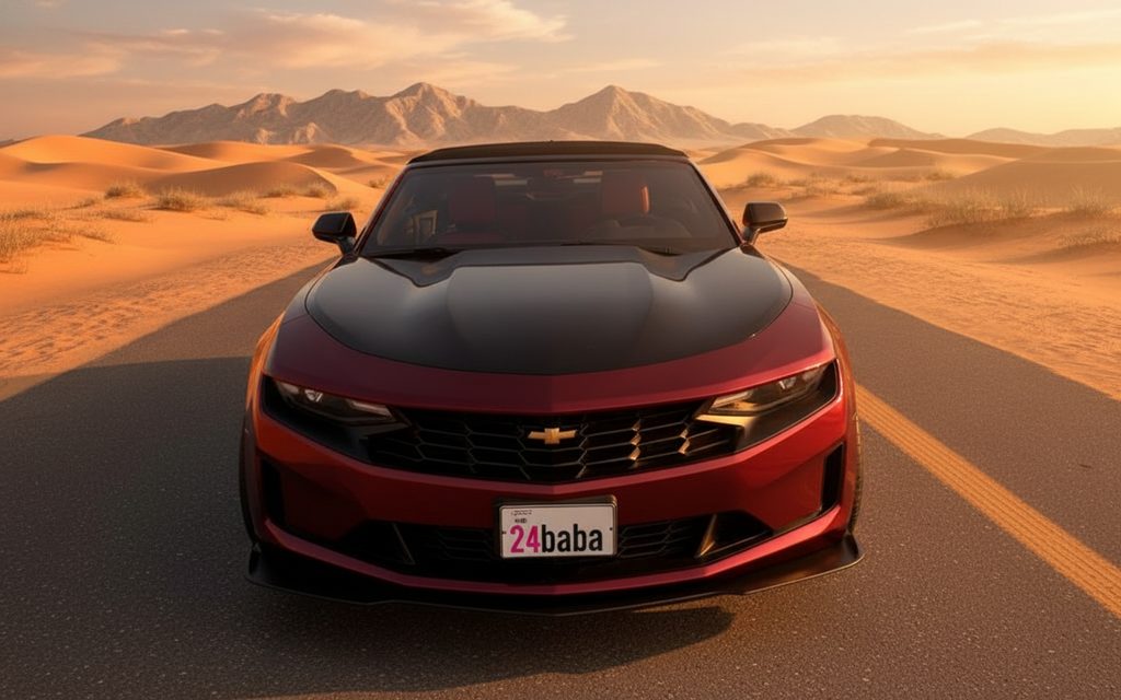 Chevrolet Camaro 2020 Red front view with headlights