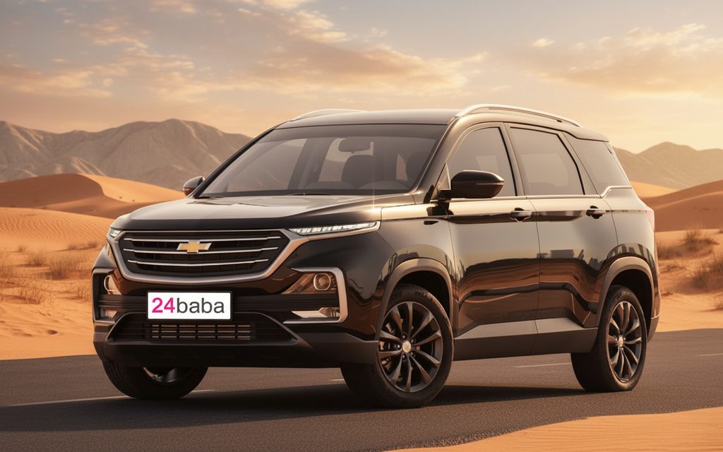 Chevrolet Captiva 2023 Black cover image – rental in Dubai