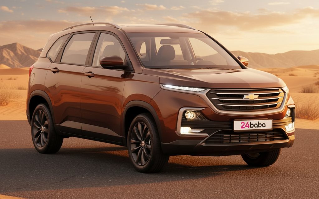 Chevrolet Captiva 2023 Silver cover image – rental in Dubai