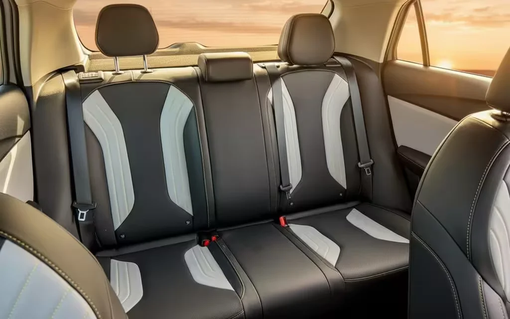 Geely Coolray 2025 leather seats and cabin – rental in Dubai