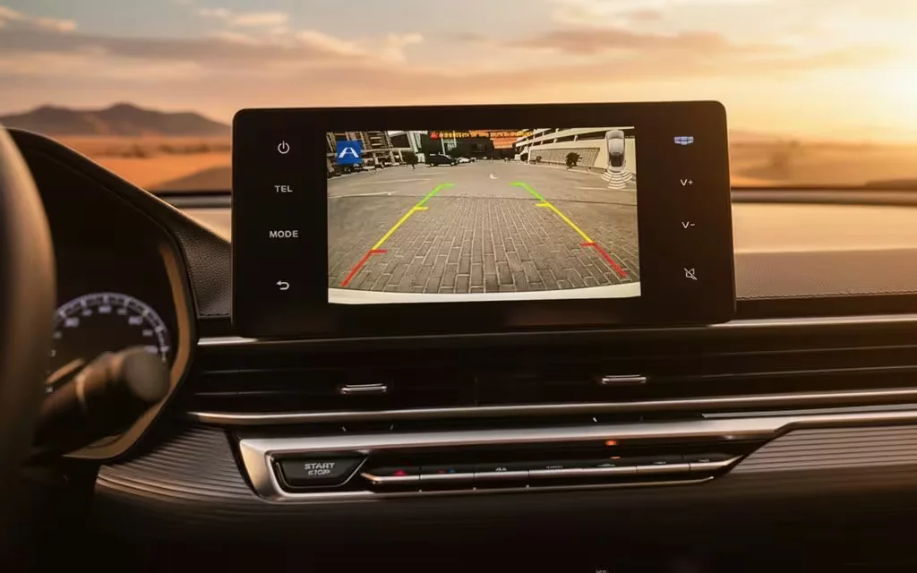 Geely Emgrand 2026 interior view showing trim – rental in Dubai