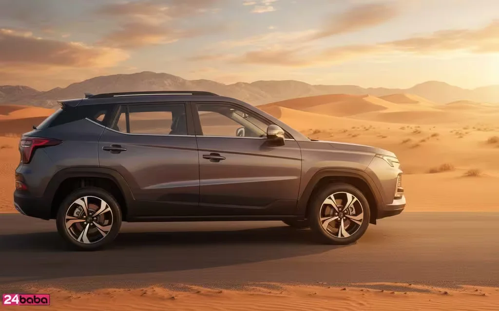 Jac Js4 2023 Grey side profile – rental in Dubai