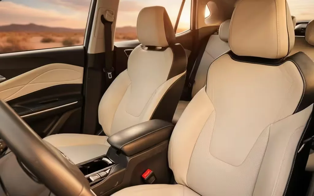 Jac Js4 2025 leather seats and cabin – rental in Dubai