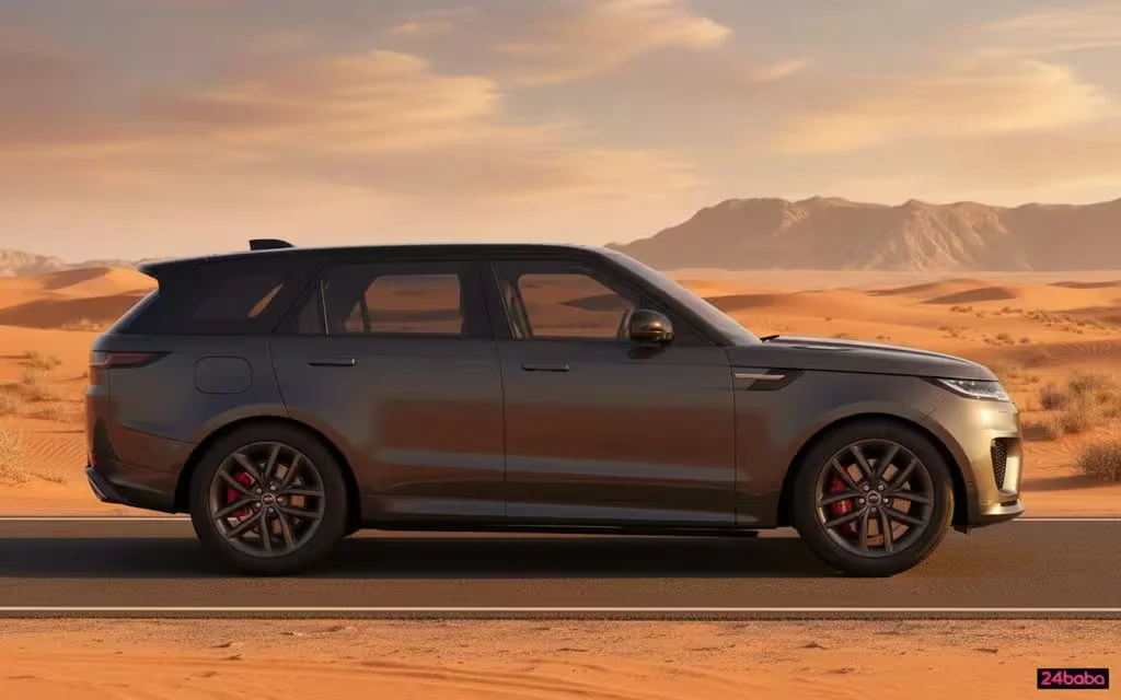 LandRover RangeRoverSport 2025 Grey side profile – rental in Dubai