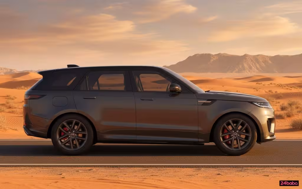 LandRover RangeRoverSport 2025 Grey side profile – rental in Dubai