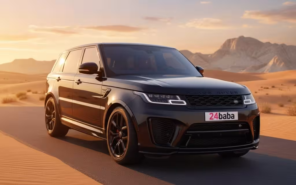 LandRover RangeRoverSvr 2020 Black cover image – rental in Dubai