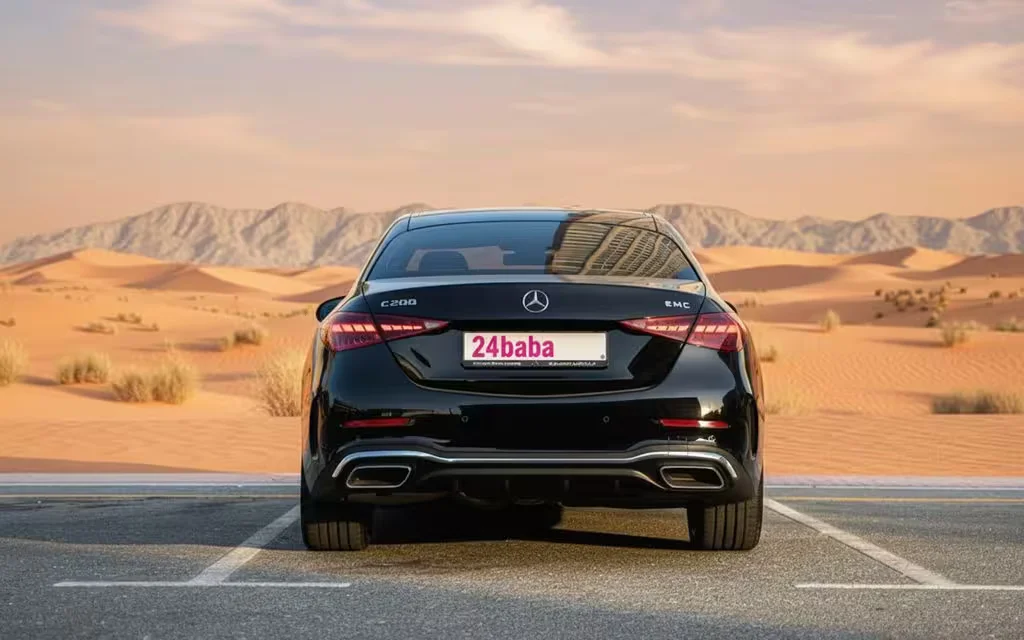 Mercedes C200 2024 Back side