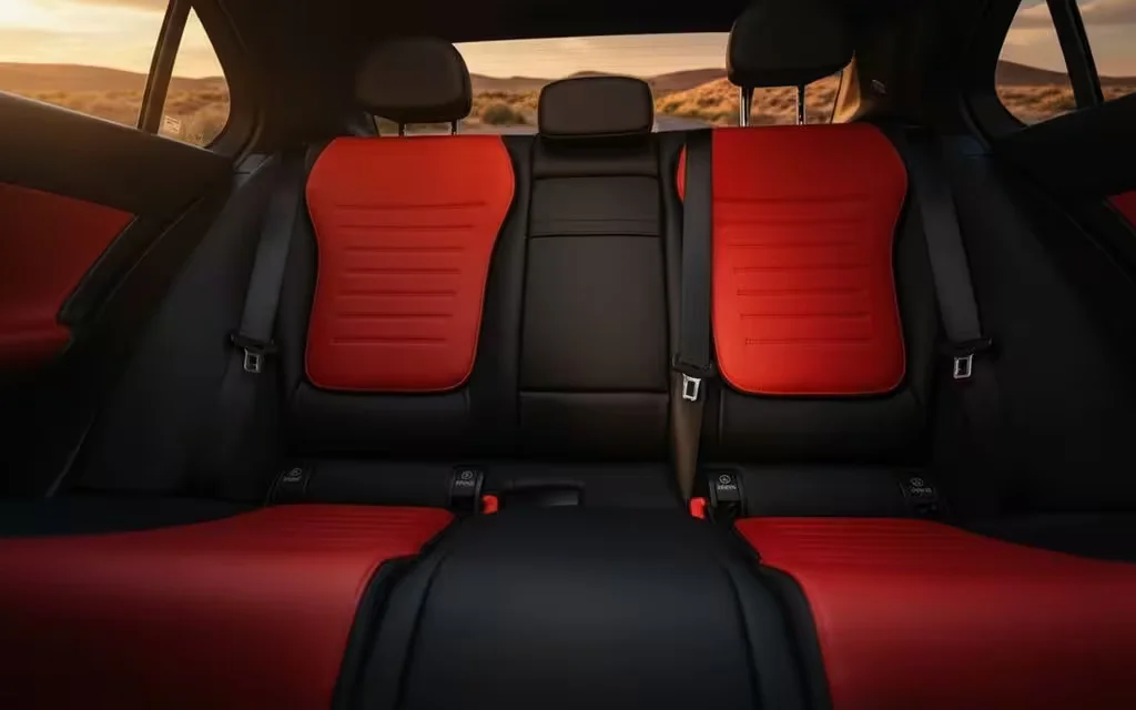 Mercedes C200 2024 leather seats and cabin