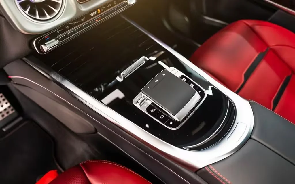 Mercedes G63 2025 interior view showing trim