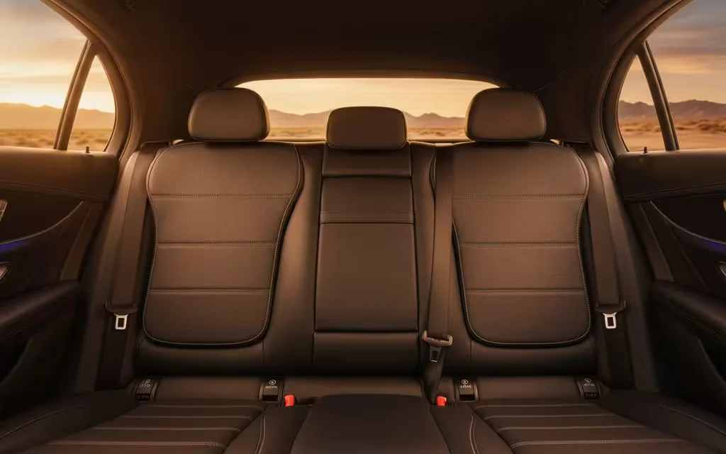 Mercedes Glc300 2021 leather seats and cabin