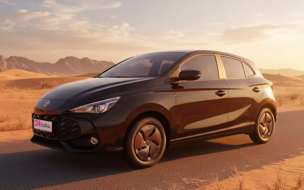 Mg 3 2025 Blue side profile – rental in Dubai