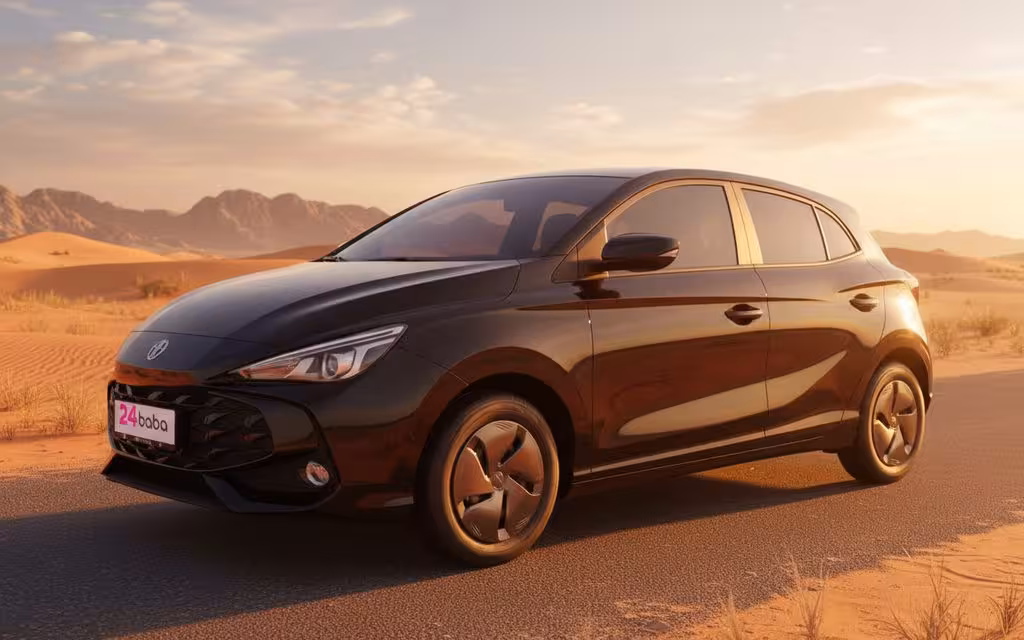 Mg 3 2025 Blue side profile – rental in Dubai