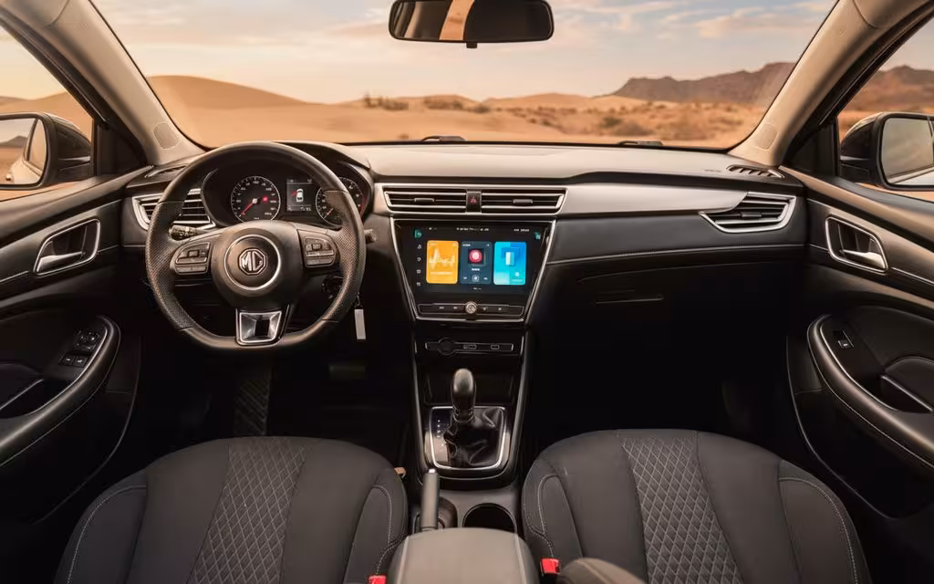 Mg 3 2025 alloy wheel close up – rental in Dubai