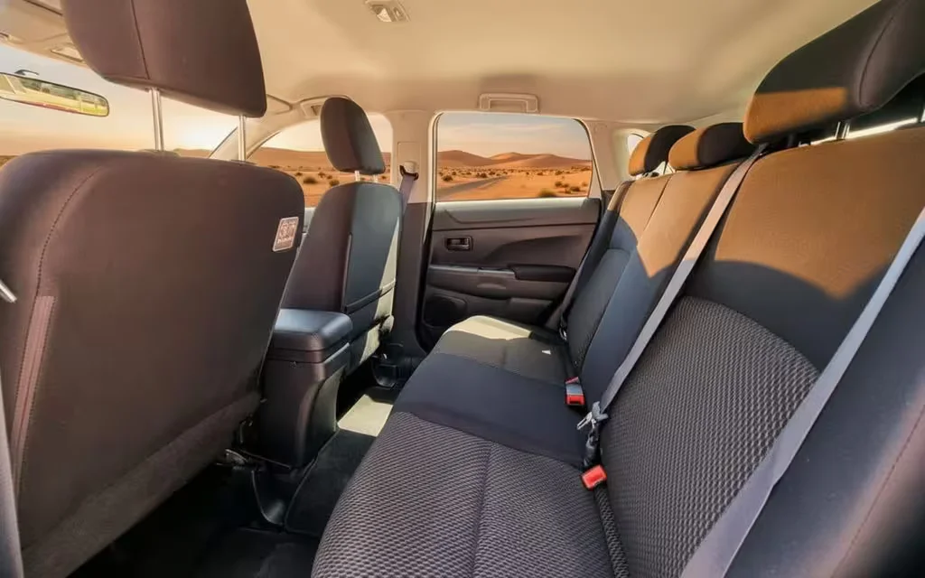 Mitsubishi Asx 2022 leather seats and cabin – rental in Dubai