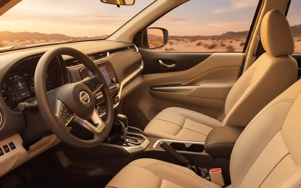 Nissan X Terra 2023 interior view showing trim – rental in Dubai