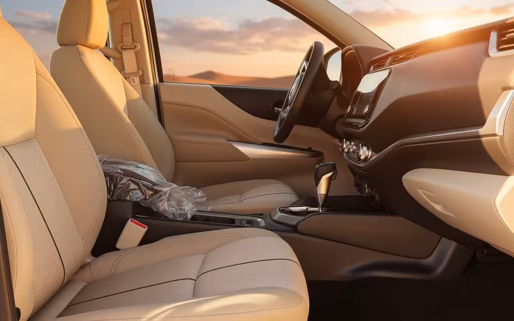 Nissan X Terra 2024 interior view showing trim – rental in Dubai