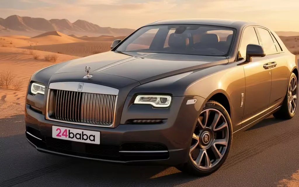RollsRoyce Wraith 2025 Grey side profile – rental in Dubai