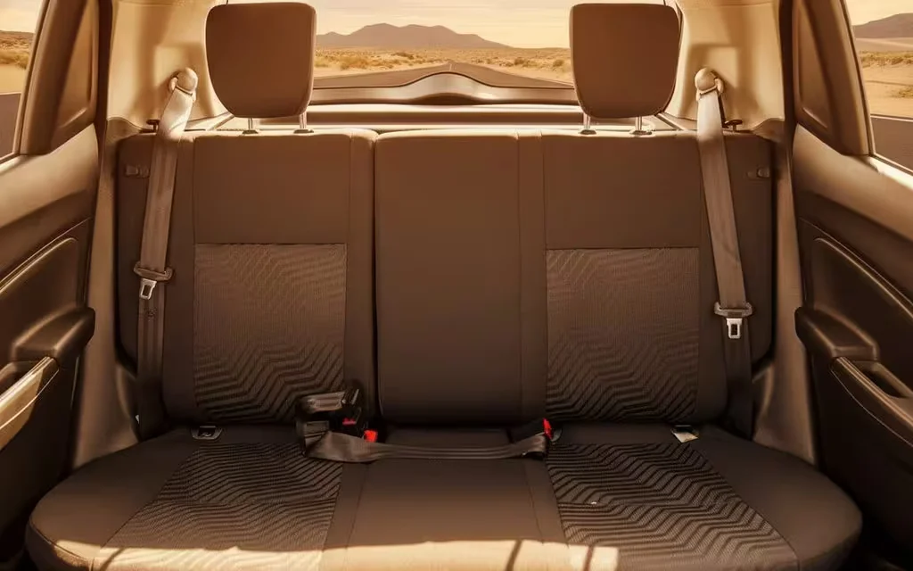 Suzuki Swift 2023 leather seats and cabin – rental in Dubai